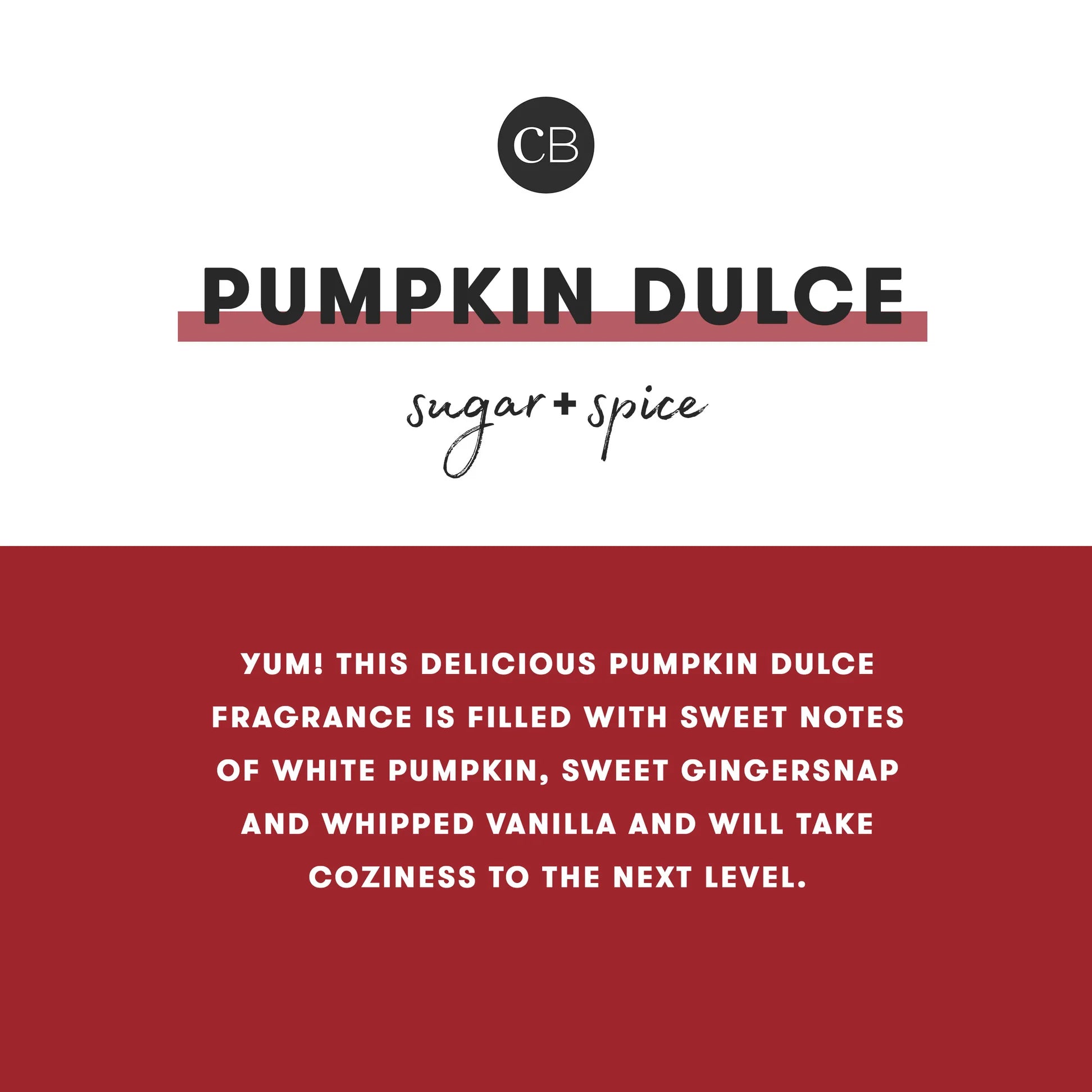 HOLIDAY PATTERN PLAY - PUMPKIN DULCE PETITE JAR, 8 oz