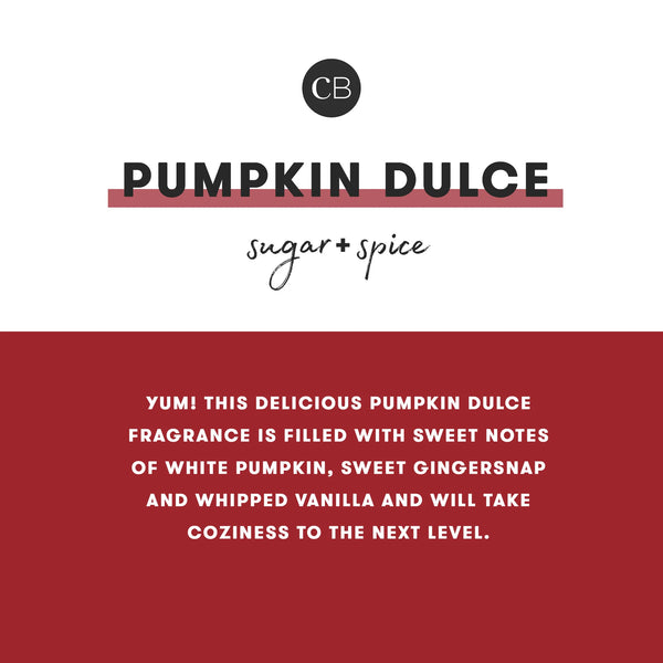 HOLIDAY PATTERN PLAY - PUMPKIN DULCE PETITE JAR, 8 oz