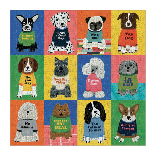 BOSS DOGS 500 PIECE FAMILY PUZZLE