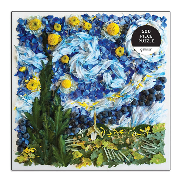 STARRY NIGHT PETALS 500 PIECE PUZZLE