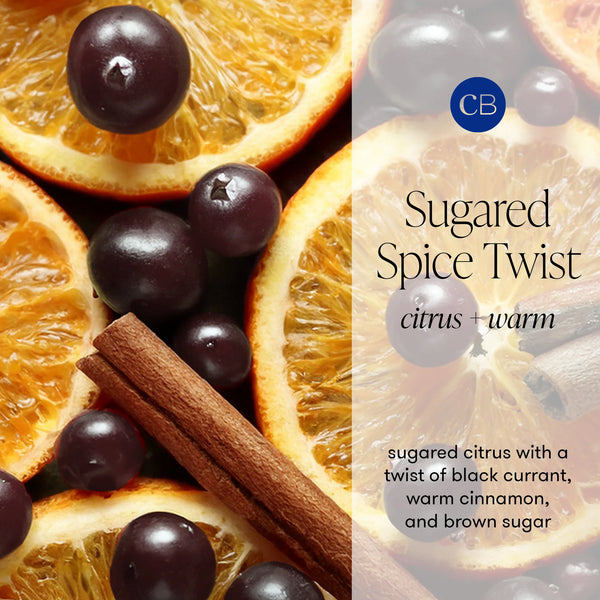ROYAL GEM - SUGARED SPICE TWIST SIGNATURE JAR, 19 OZ
