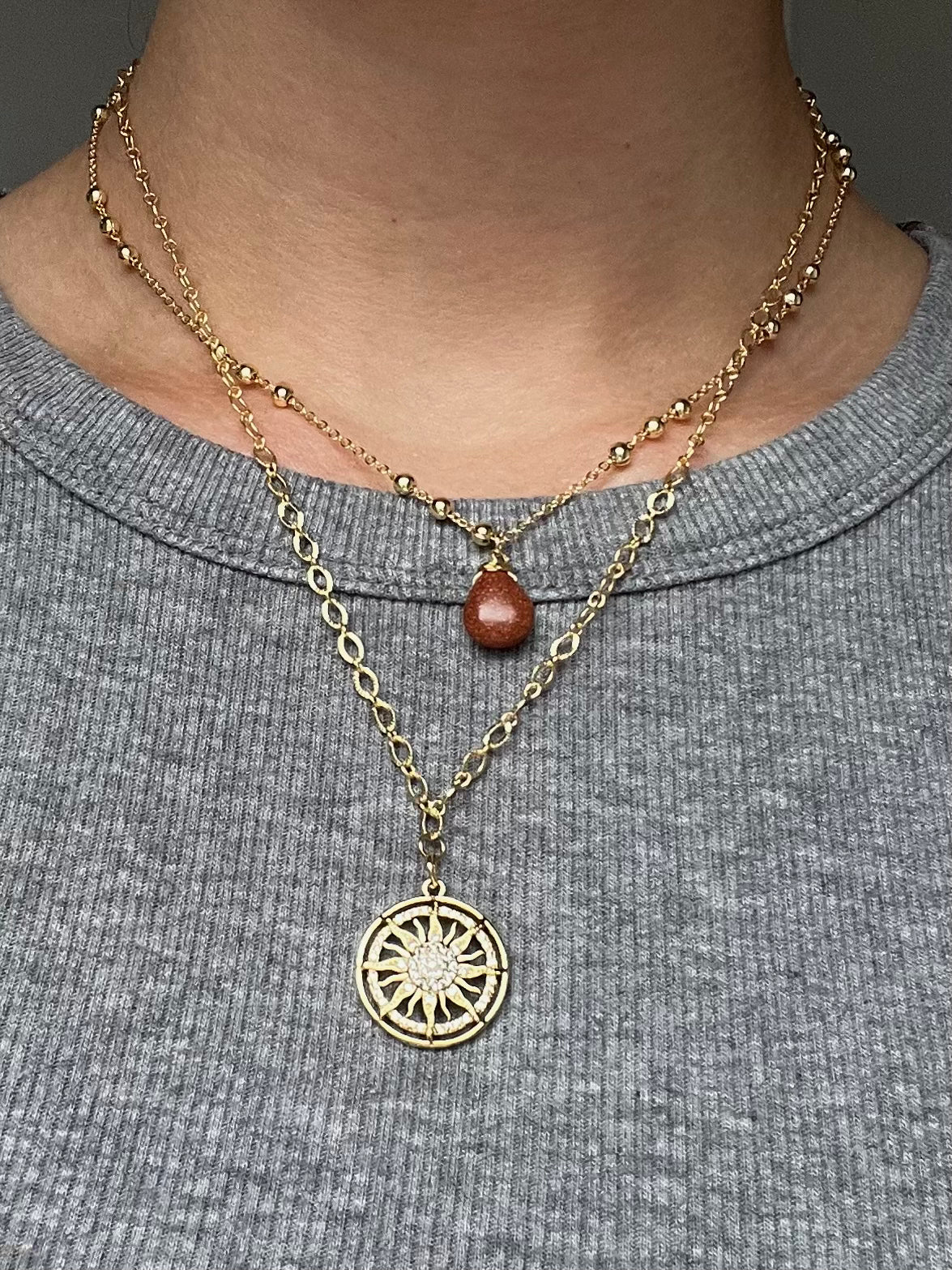 DIAMOND SUNSHINE NECKLACE CBK