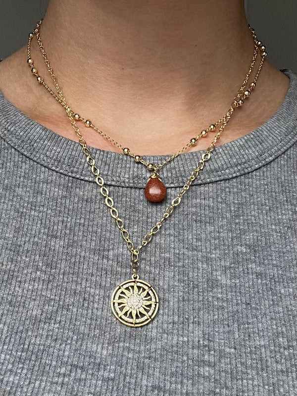 DIAMOND SUNSHINE NECKLACE CBK