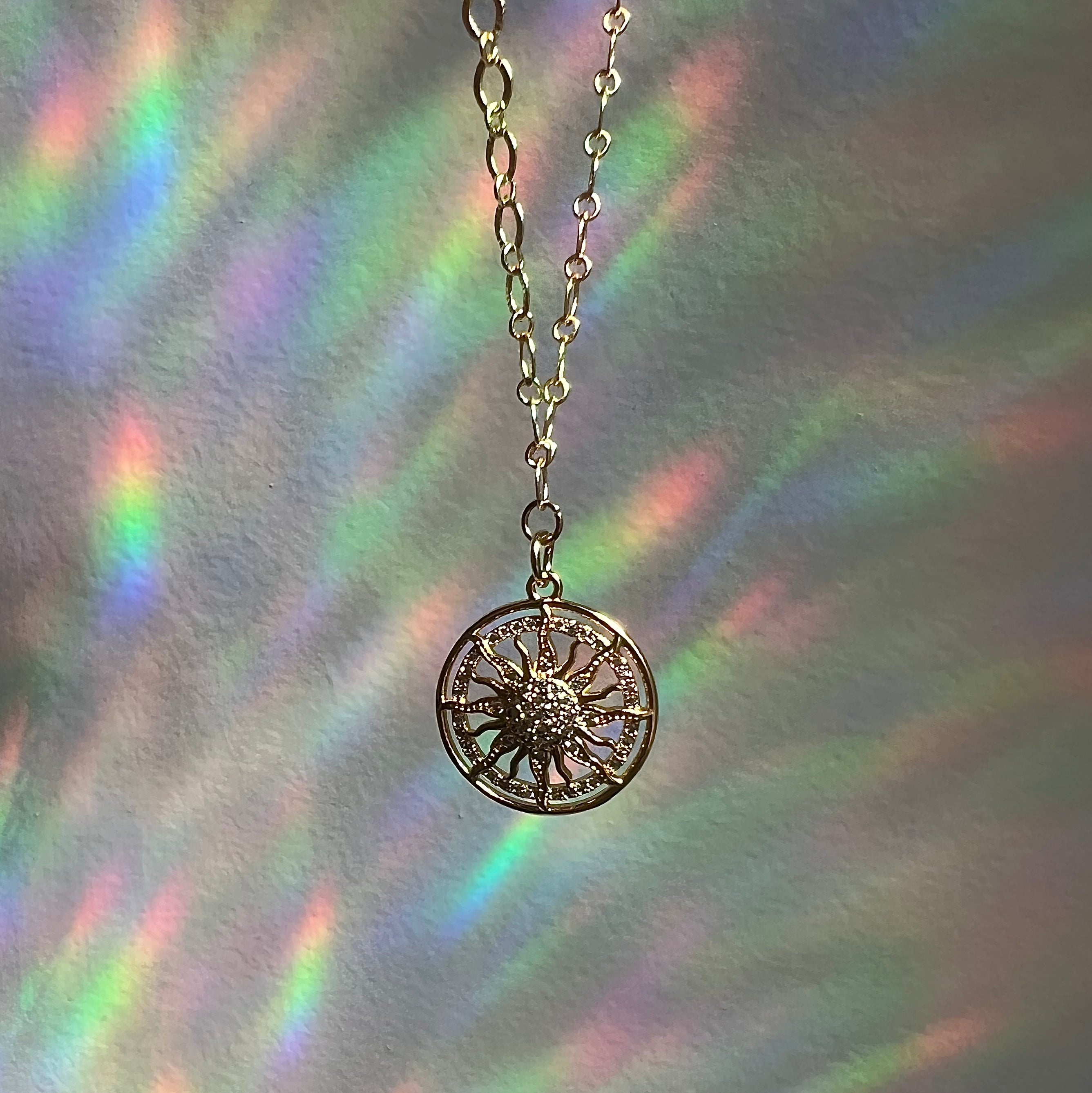 DIAMOND SUNSHINE NECKLACE CBK