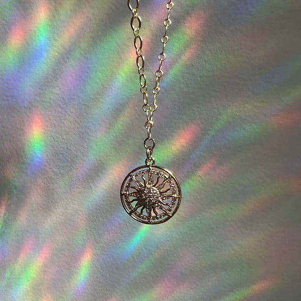 DIAMOND SUNSHINE NECKLACE CBK