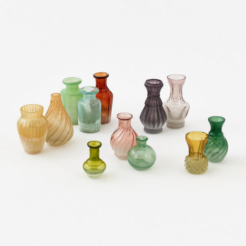 MINI GLASS BUD VASE