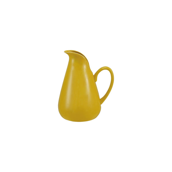 1-3/4 Quart Stoneware Vintage Reproduction Pitcher, Chartreuse (Each One Will Vary)