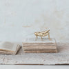 RESIN & METAL GRASSHOPPER, GOLD FINISH