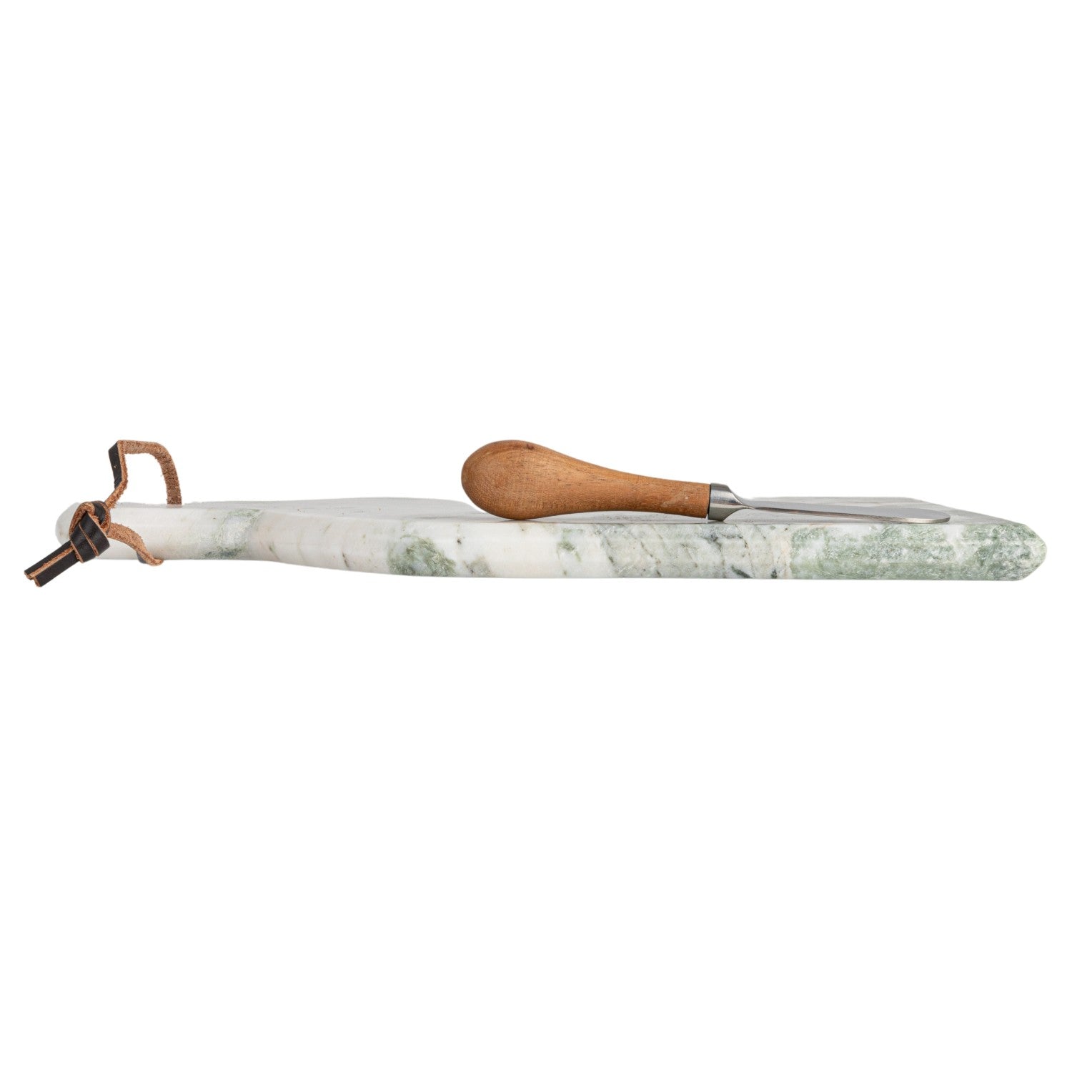 MARBLE CHEESE BOARD W/ KNIFE SET