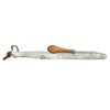 MARBLE CHEESE BOARD W/ KNIFE SET