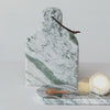 MARBLE CHEESE BOARD W/ KNIFE SET
