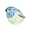 HAND-PAINTED STONEWARE BIRD, 3 COLORS