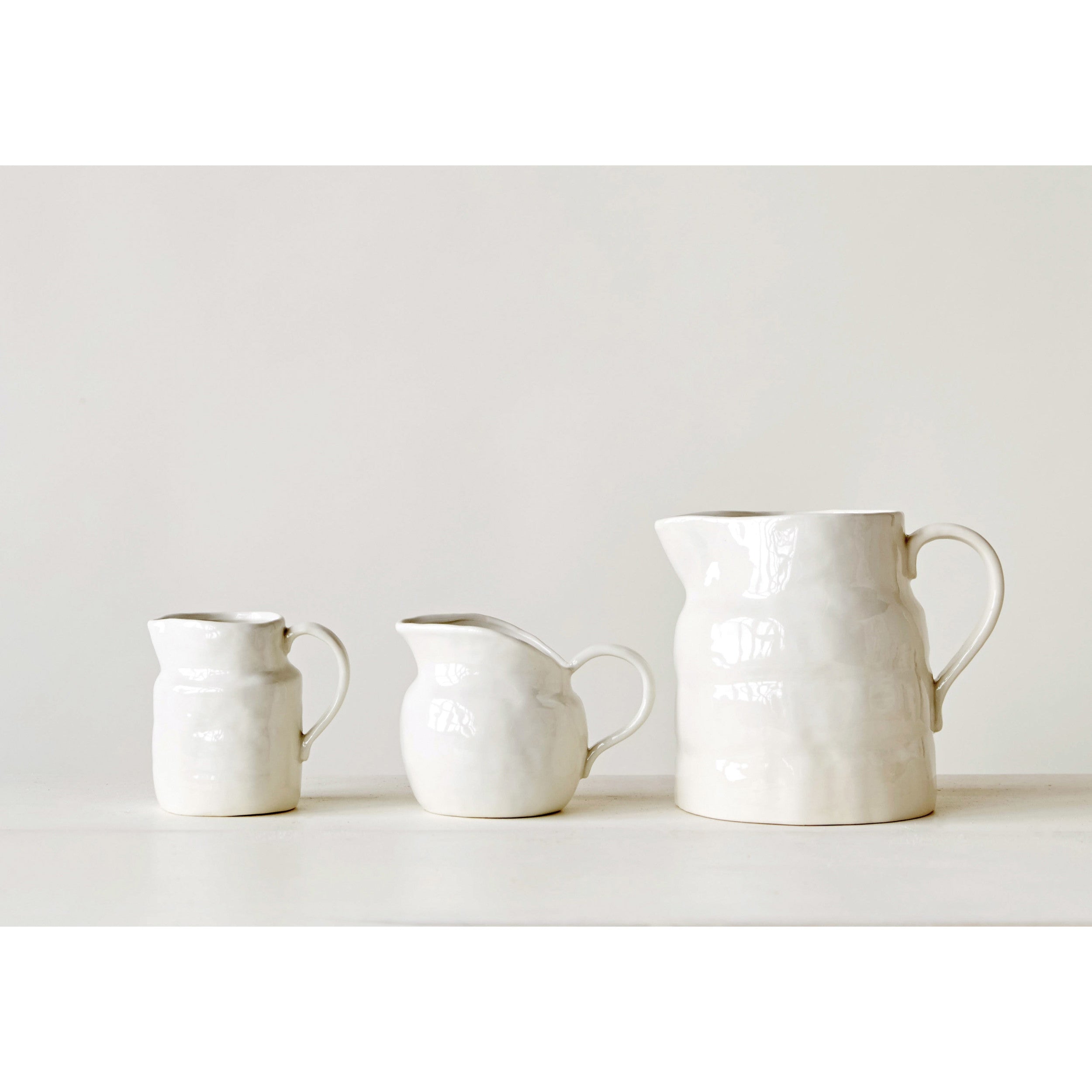 STONEWARE VINTAGE REPRODUCTION PITCHER