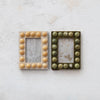 HANDMADE MARBLED RESIN BOBBIN PHOTO FRAME (FOR 4X6 PHOTO)
