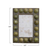 HANDMADE MARBLED RESIN BOBBIN PHOTO FRAME (FOR 4X6 PHOTO)