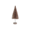 Sisal Bottle Brush Tree with Wood Base, Cream Color