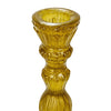 EMBOSSED RECYCLED GLASS TAPER HOLDER