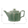32 oz. Stoneware Teapot with Strainer, Set of 2 (Each Will Vary)