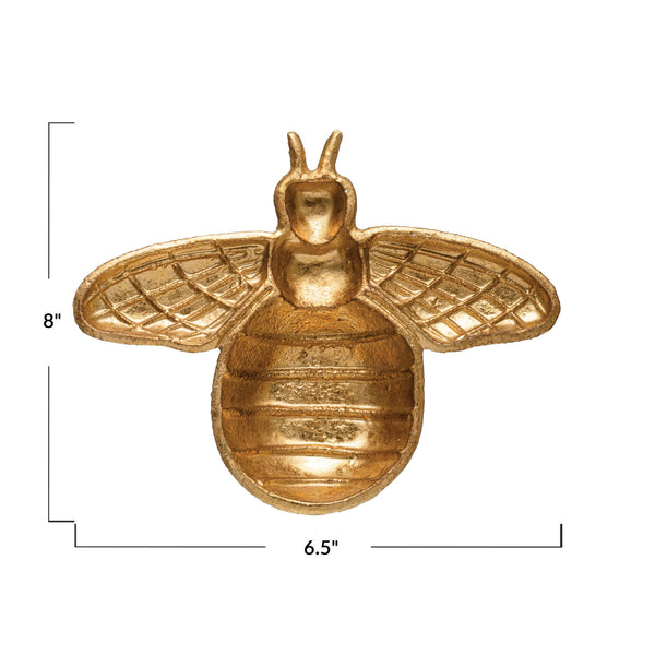 CAST IRON BEE SHAPED DISH