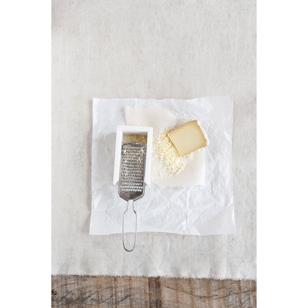 MARBLE AND STAINLESS STEEL GRATER
