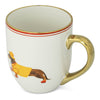 20OZ DACHSHUND RAINCOAT BELLY MUG