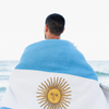 ARGENTINA FLAG WOVEN THROW BLANKET