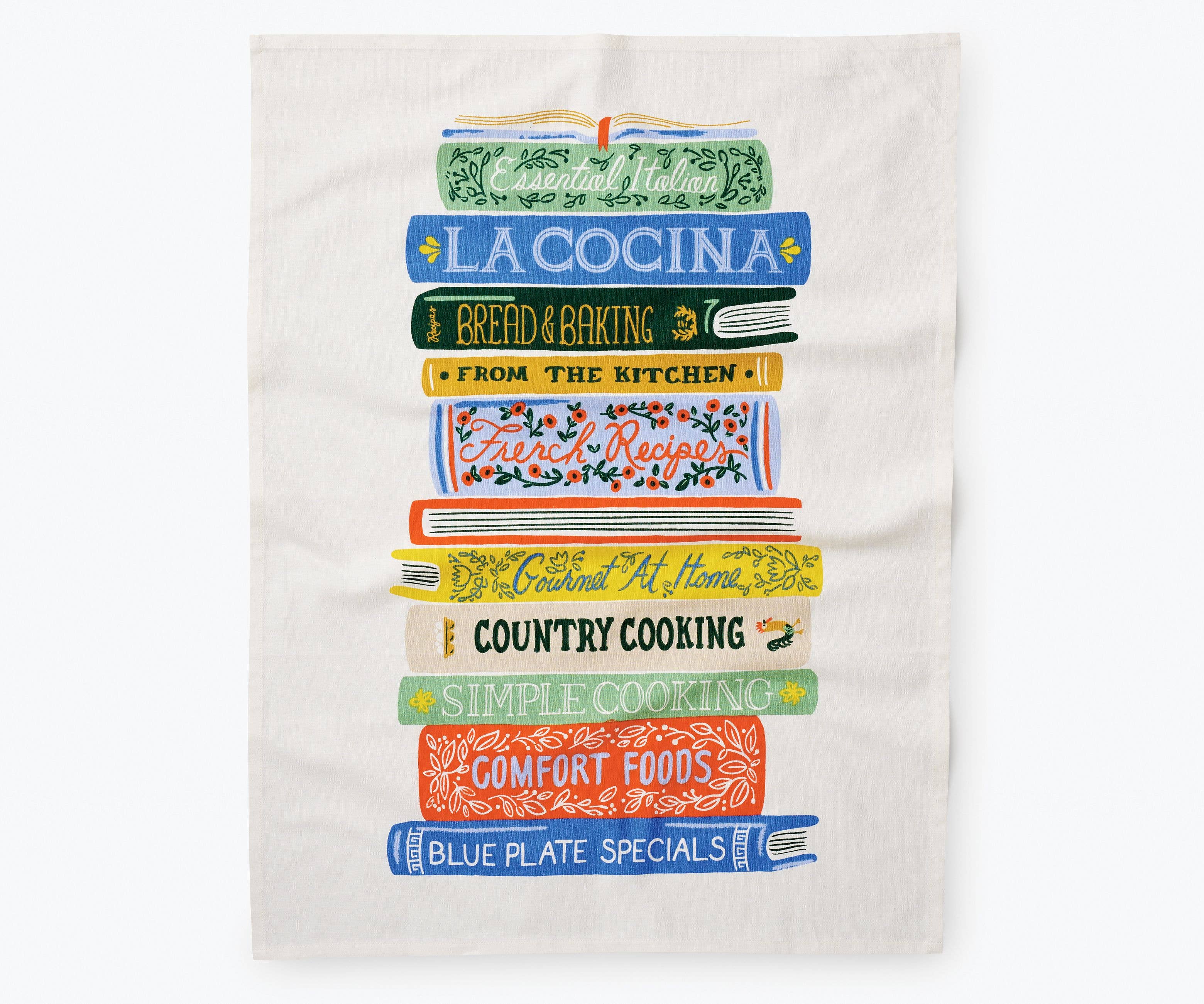 COOKBOOKS TEA TOWEL - SALE