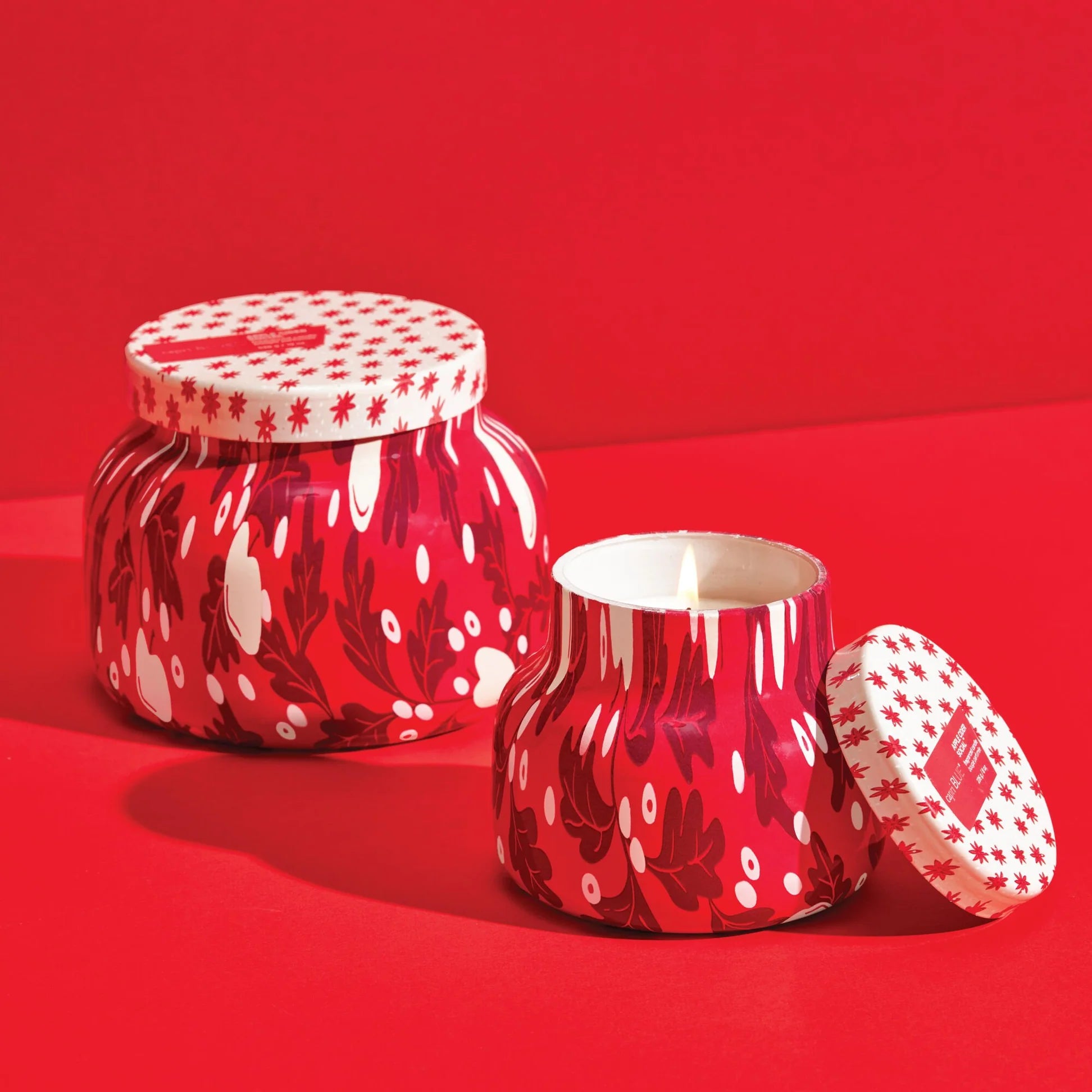 HOLIDAY PATTERN PLAY - APPLE CIDER SOCIAL PETITE JAR, 8 OZ