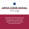 HOLIDAY PATTERN PLAY - APPLE CIDER SOCIAL PETITE JAR, 8 OZ