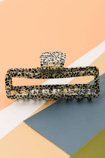 EXTRA LARGE CELLULOSE HAIR CLAW CLIP