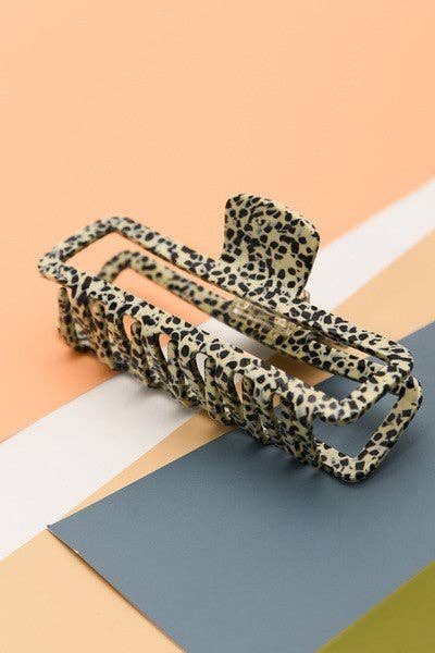 EXTRA LARGE CELLULOSE HAIR CLAW CLIP