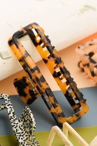 EXTRA LARGE CELLULOSE HAIR CLAW CLIP