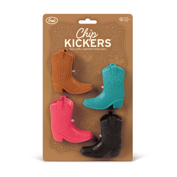 CHIP KICKERS - COWBOY BOOT BAG CLIPS - SET OF 4