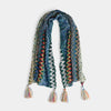 Wendy Oblong Scarf - Primary Color Multi