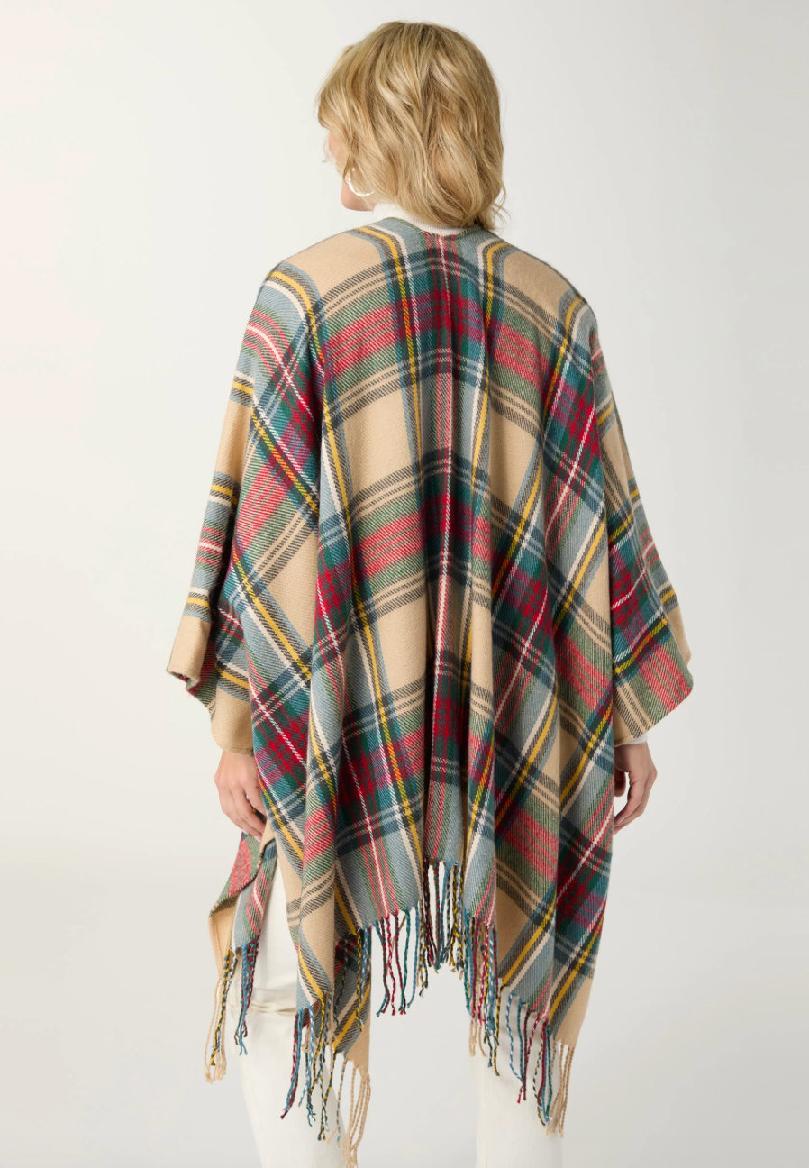 BRETON PLAID WRAP