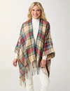 BRETON PLAID WRAP