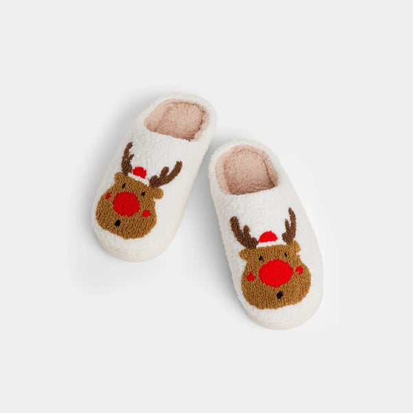 REINDEER SLIPPERS