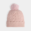 SWEET SCALLOP KNIT POM HAT