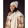 SWEET SCALLOP KNIT POM HAT