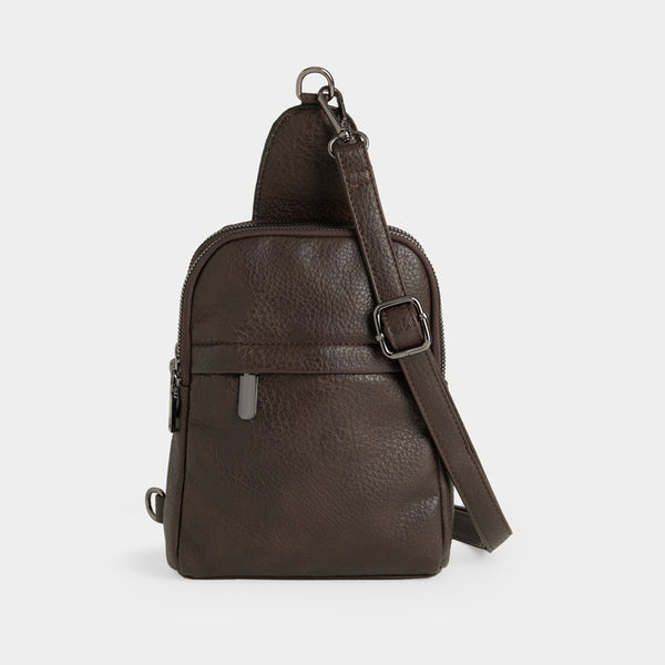 Talia Sling Bag - Chocolate