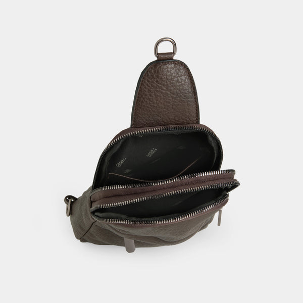 TAILIA SLING BAG - CHOCOLATE