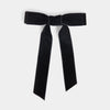 VELVET BOW HAIR CLIP