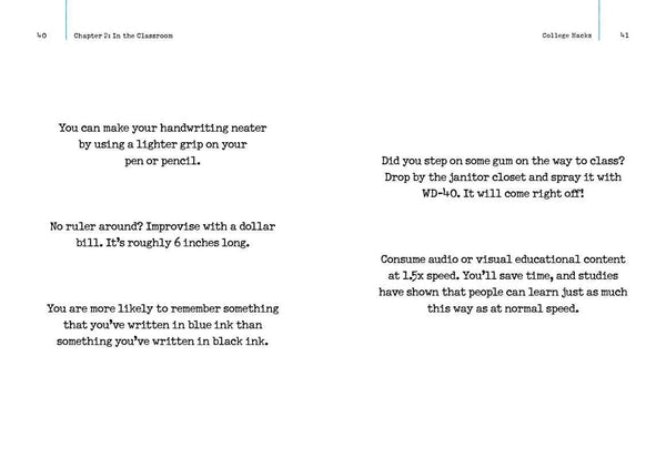 Text-based image with educational tips on handwriting and classroom behavior.