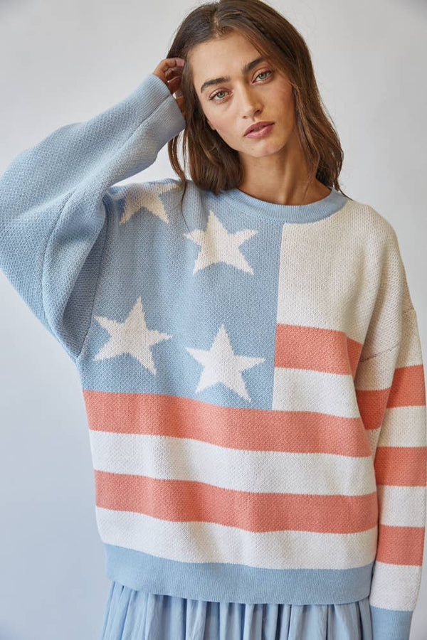 STARS AND STRIPES SWEATER