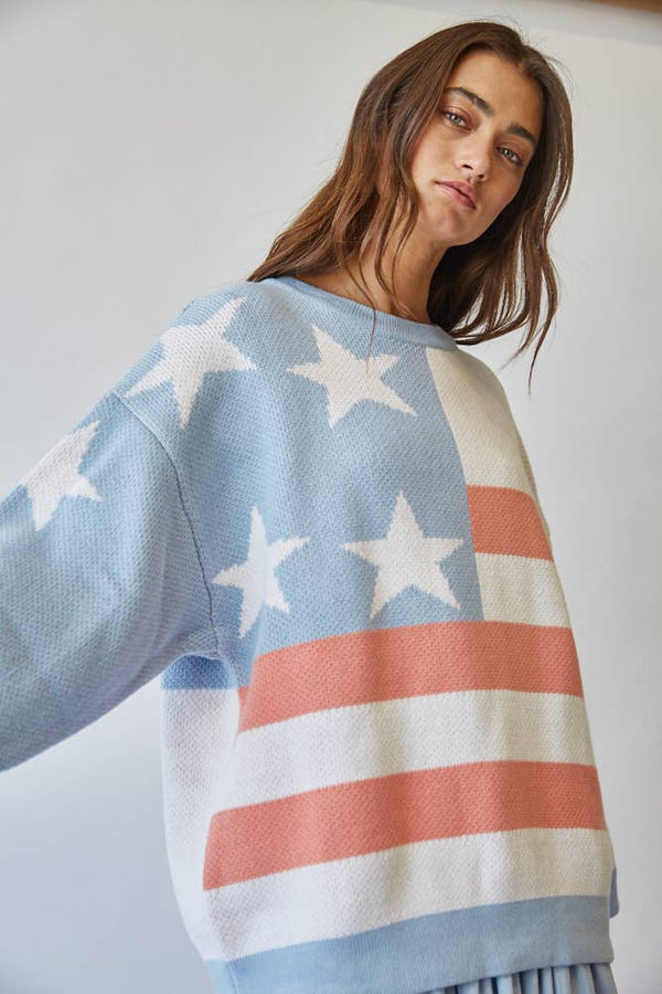 STARS AND STRIPES SWEATER