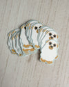 DOG GHOST BLANKET FALL STICKER