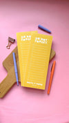 DO NOT FORGET TASKPAD PLANNER NOTEPAD