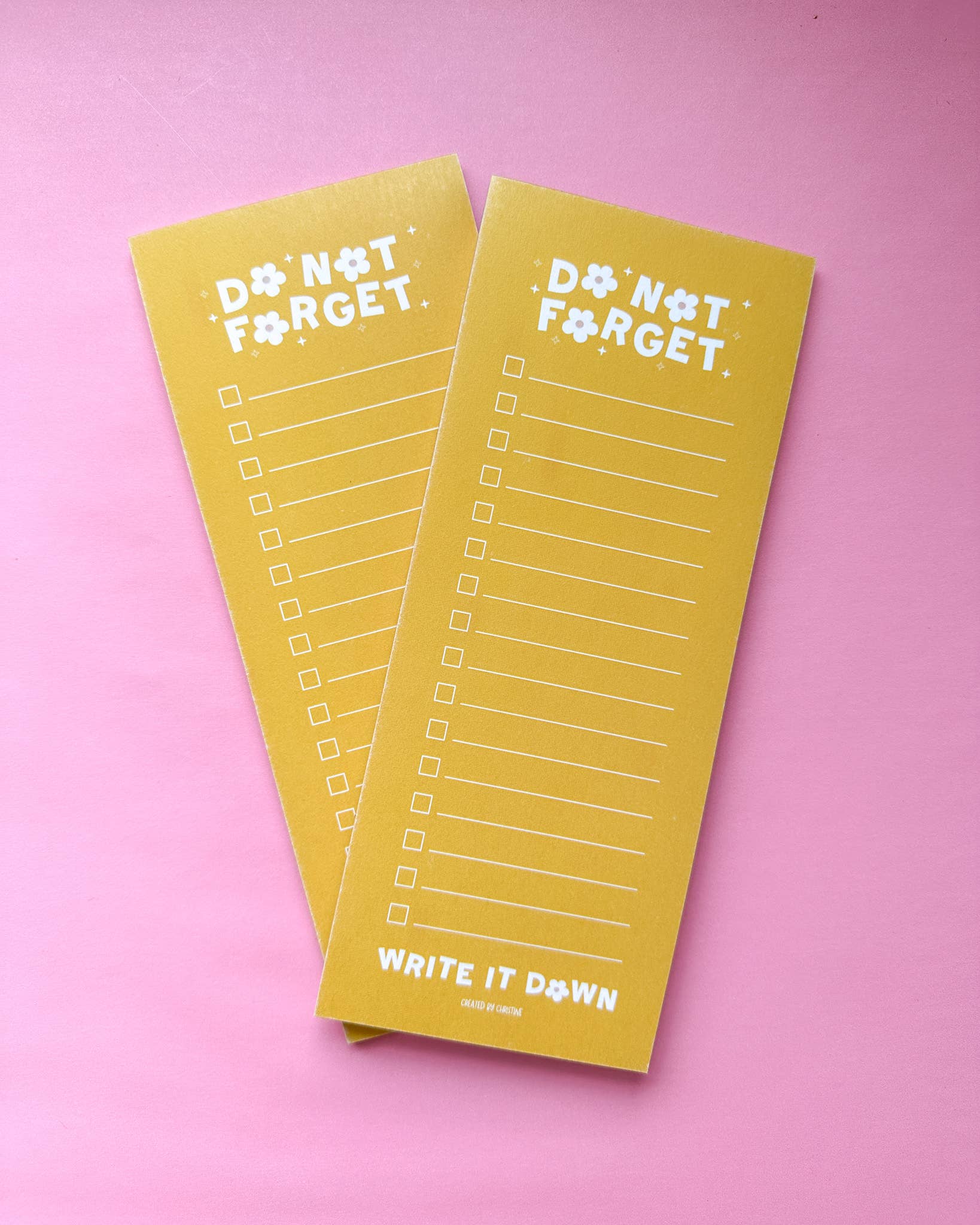 DO NOT FORGET TASKPAD PLANNER NOTEPAD