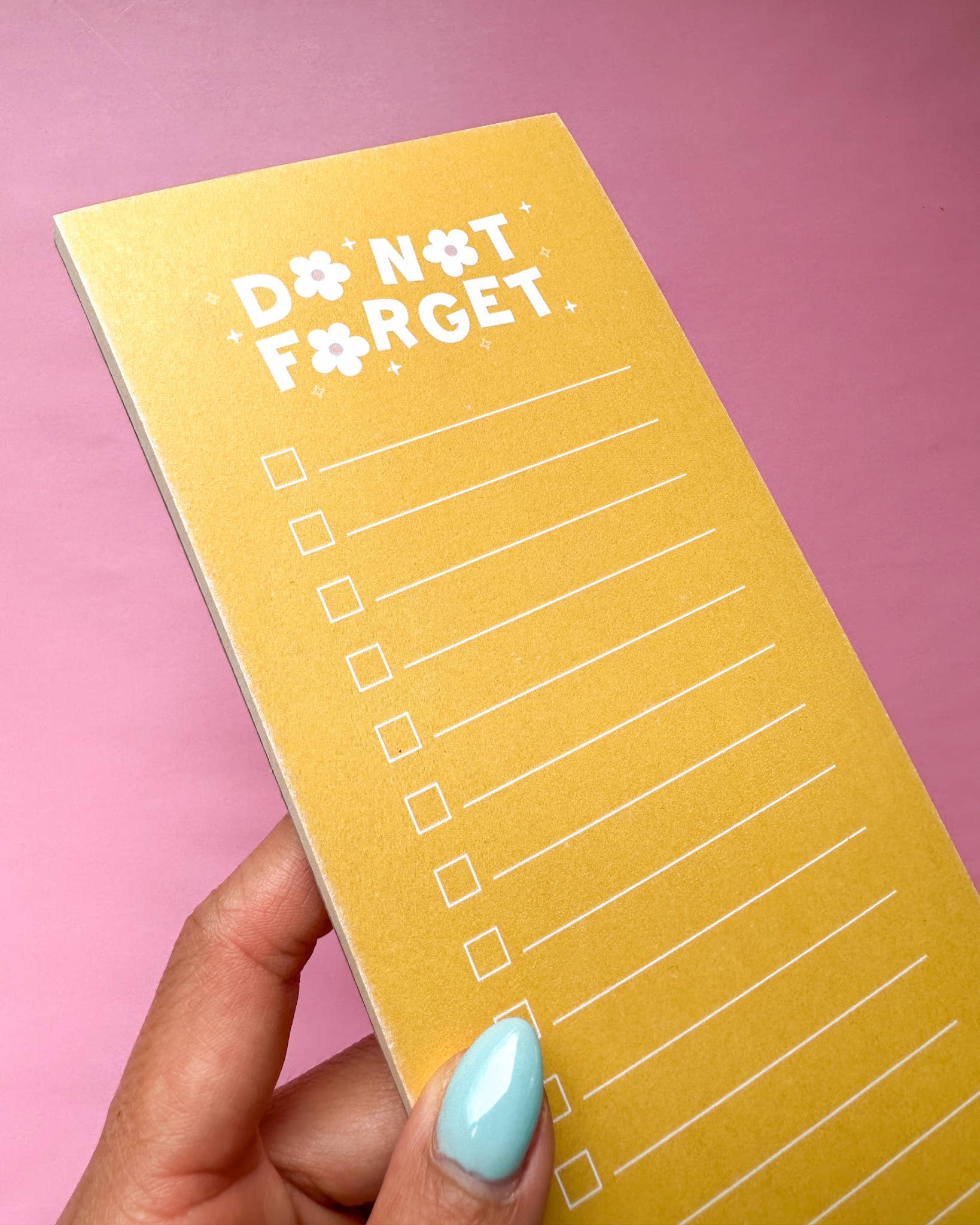 DO NOT FORGET TASKPAD PLANNER NOTEPAD