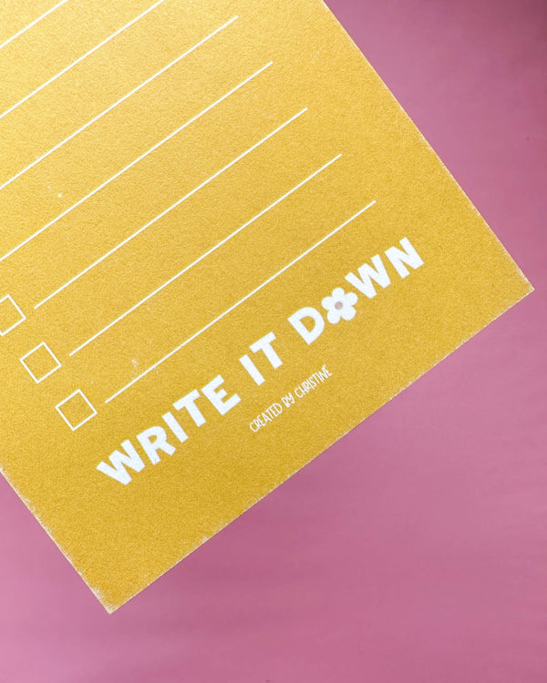 DO NOT FORGET TASKPAD PLANNER NOTEPAD